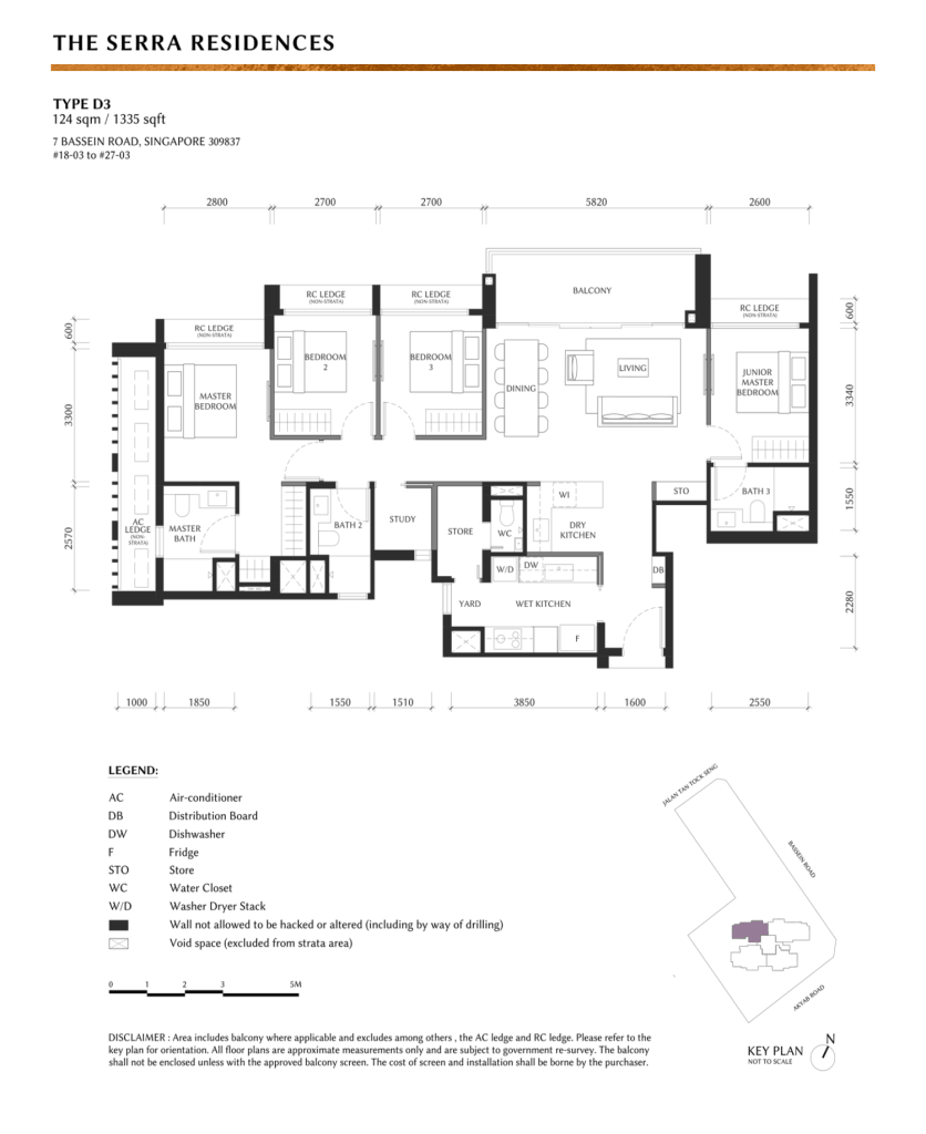 Serra 4B4B+S 1335 D3 floor plan