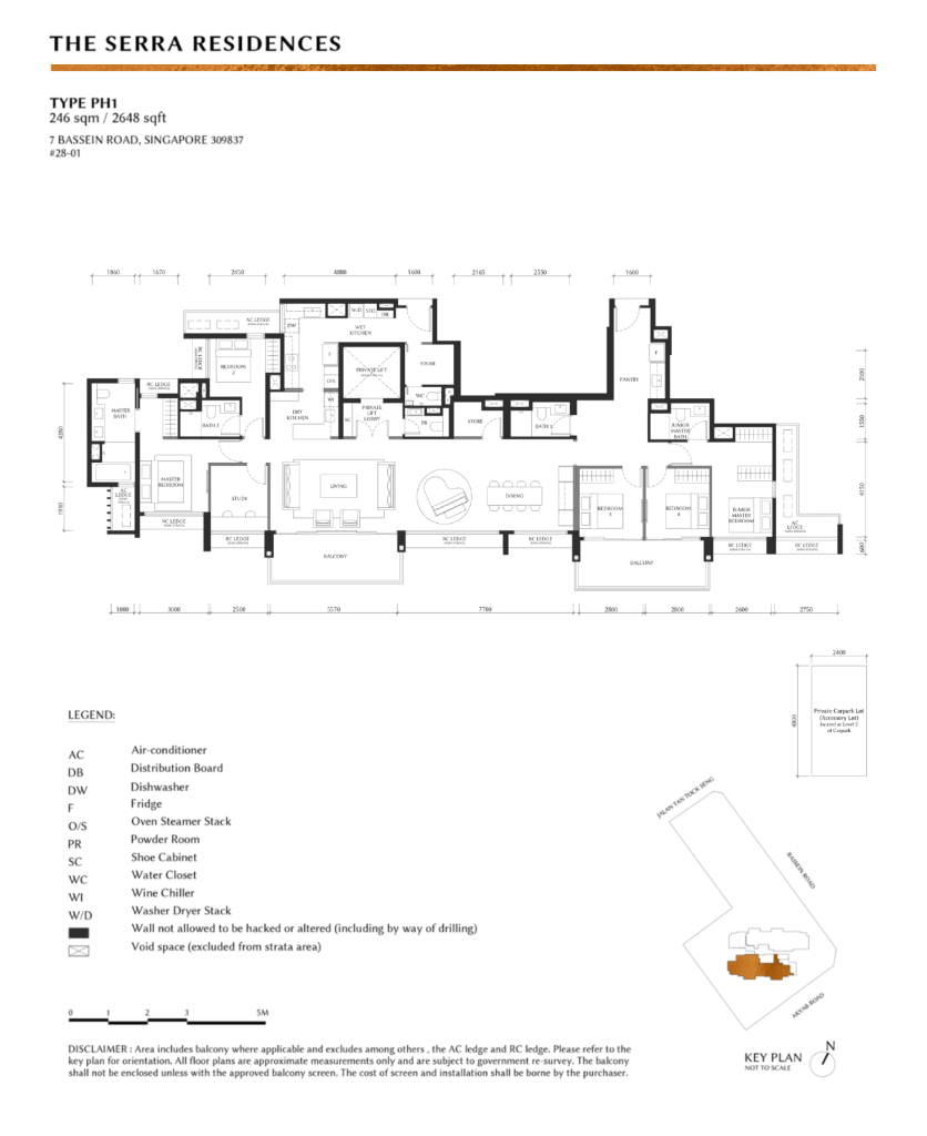 Serra 5B6B+S 2648 PH1 floor plan