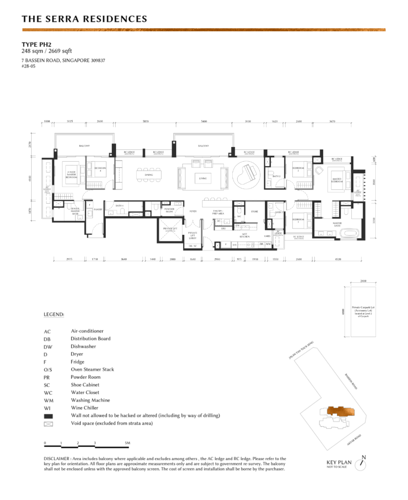 Serra 5B7B+S 2669 PH2 floor plan